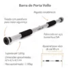 BARRA DE PORTA VOLLO AJUSTÁVEL PEGADA EVA - Image 2