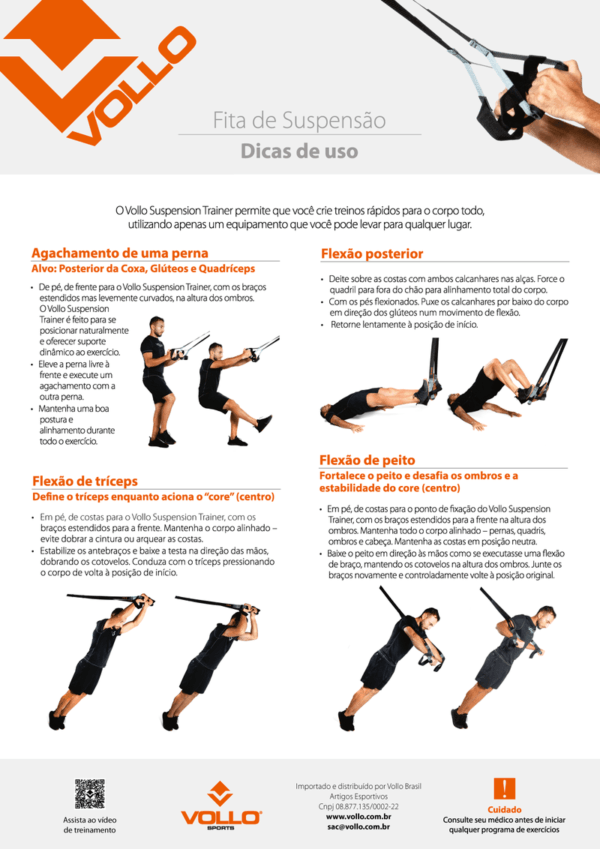 FITA DE TREINO DE SUSPENSÃO VOLLO - Image 4