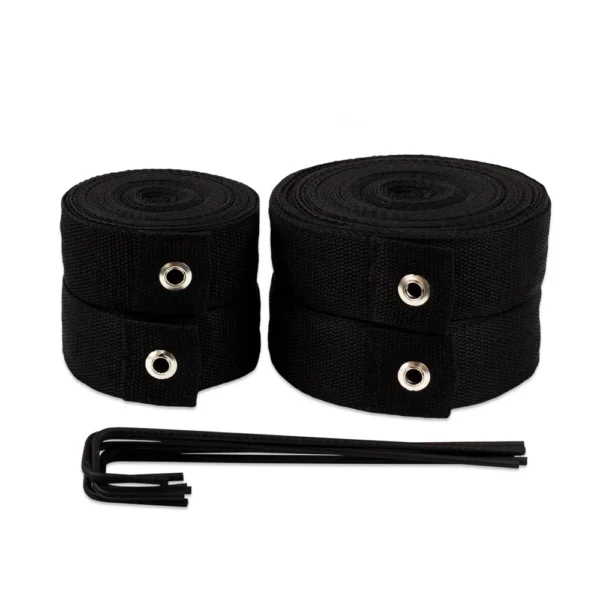 FITA DE DEMARCAÇÃO PARA FUTEVOLEI SPITTER 9CMx18M PRETA - Image 2