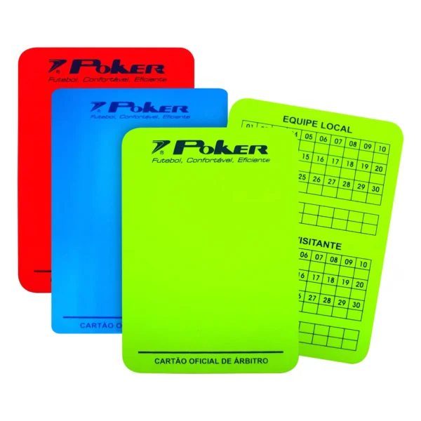 CARTÃO ÁRBITRO OFICIAL POKER FUTSAL - Image 5