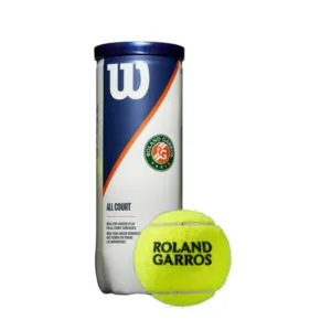 BOLA TENIS WILSON CHAMPIONSHIP ROLAND GARROS ALL COURT 3 UNIDADES