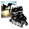 PATINS INLINE VOLLO AJUSTÁVEL CHASSI ALUMÍNIO ROLAMENTOS ABEC5 - Image 8