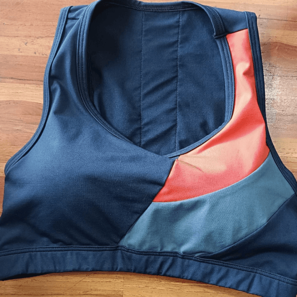 TOP AQUASUL COMPRESSION BICOLOR C/FITA PERSONALIZA