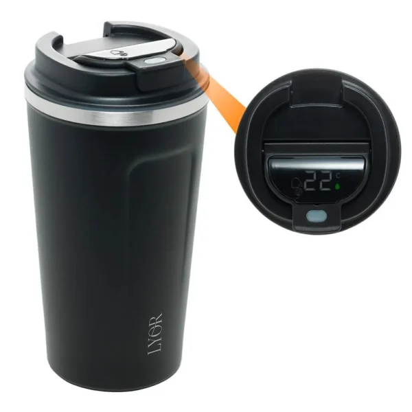 COPO TÉRMICO INOX LYOR PAREDE DUPLA MOTION 500ML - Image 2