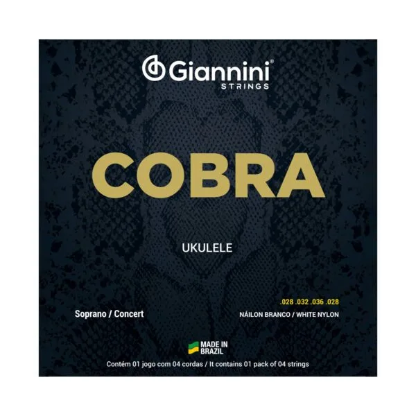 ENCORDOAMENTO UKELELE GIANNINI COBRA NYLON GEUKSC