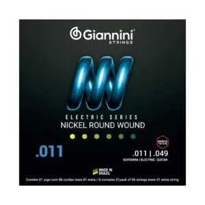 ENCORDOAMENTO GIANNINI GUITARRA NIQUEL 011