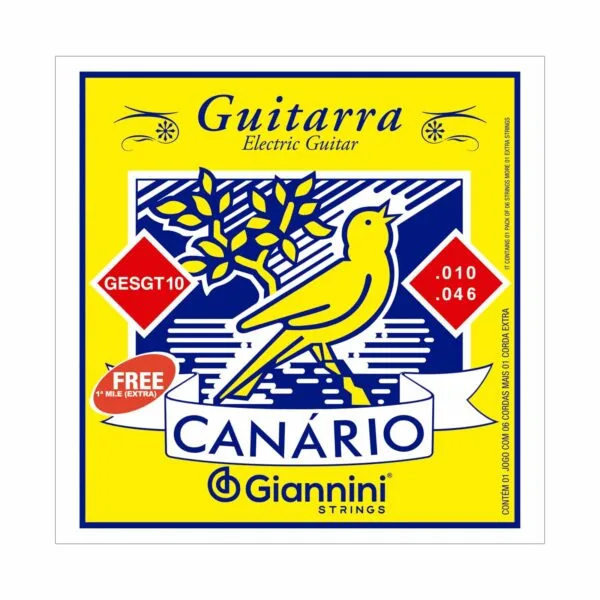 ENCORDOAMENTO CANÁRIO GUITARRA 010