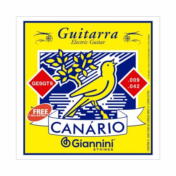 ENCORDOAMENTO CANÁRIO GUITARRA 009